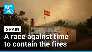 As it braces for a new heatwave, Spain races to contain wildfires • FRANCE 24 English