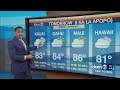 Trade winds, scattered showers for Memorial Day