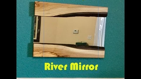 Live Edge  River Mirror