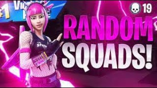 Random Squads In Fortnite