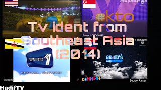 Southeast Asian Tv-Channel Ident From 2014 Malaysia Indonesia Philippines And More