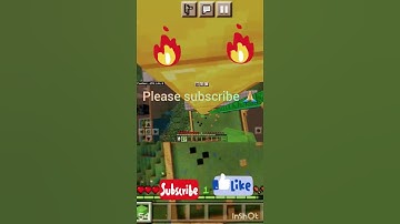 Doing amazing mlg with slime block and snow powder bucket #parkour #mlg #minecraft #minecraftshorts