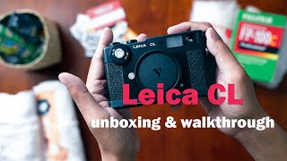 Leica CL Unboxing & Walkthrough - CL stand for 'Compact Leica'?