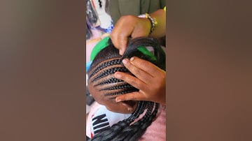 How To feed_in Cornrows #hairstyle #hair #braids #hairstyles #howto #braidhairstylesforblackwomen