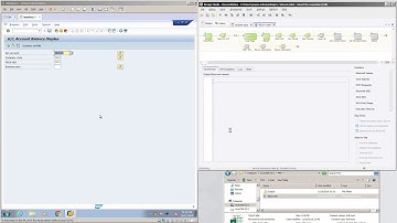 [Kofax RPA] RPA4FPA - Kapow RPA Robot creating financial closing report from the SAP GUI (No audio)