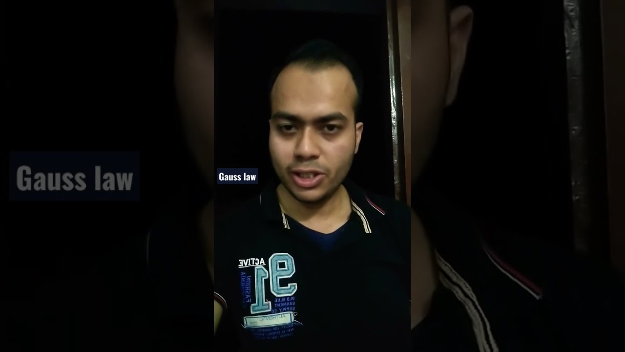 Gauss law trick | shorts | Shariq epic
