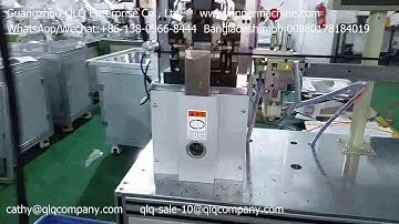 Nylon Zipper Double Trimming Gapping Machine(long model)QLQ-NDGM-1 #Finished_zipper_machine