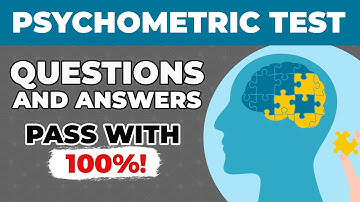How To Pass PSYCHOMETRIC TEST - Questions with Answers and Solutions