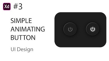 Animating Buttons | UI design & Prototype | Adobe XD tutorial [2020] | GUPIXELS | #3