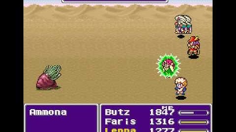 Final Fantasy V (SNES / Super Nintendo) - Vizzed.com Play black magic
