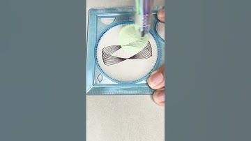 What can you draw with a mysterious ruler? #shorts #2024 #spirograph #art #toys