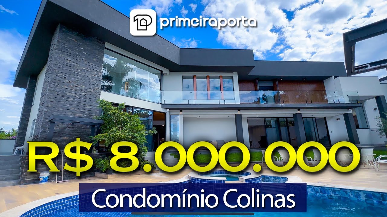 Mansão Espetacular no Condomínio Colinas, você vai se encantar com essa casa em São José dos Campos!