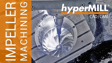 hyperMILL 5-axis Machining: Impeller | UNION TOOL | DMG