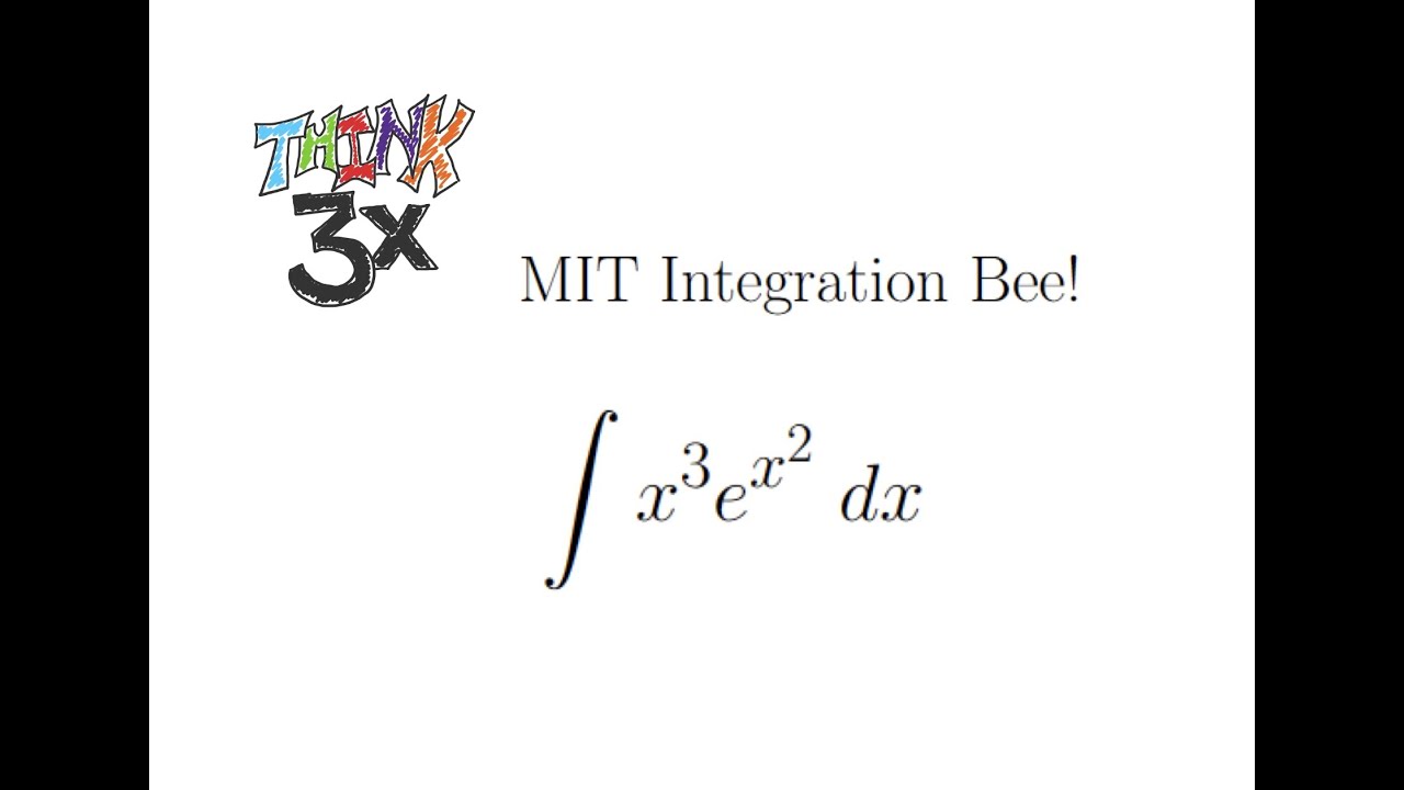 MIT Integration Bee X 3e x 2 Solve This Fun Integral YouTube mit-integration-bee-x-3e-x-2-solve-this-fun-integral-youtube