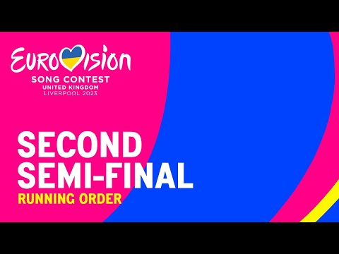 OFFICIAL REVEAL: Second Semi-Final (Running Order) - Eurovision Song Contest 2023