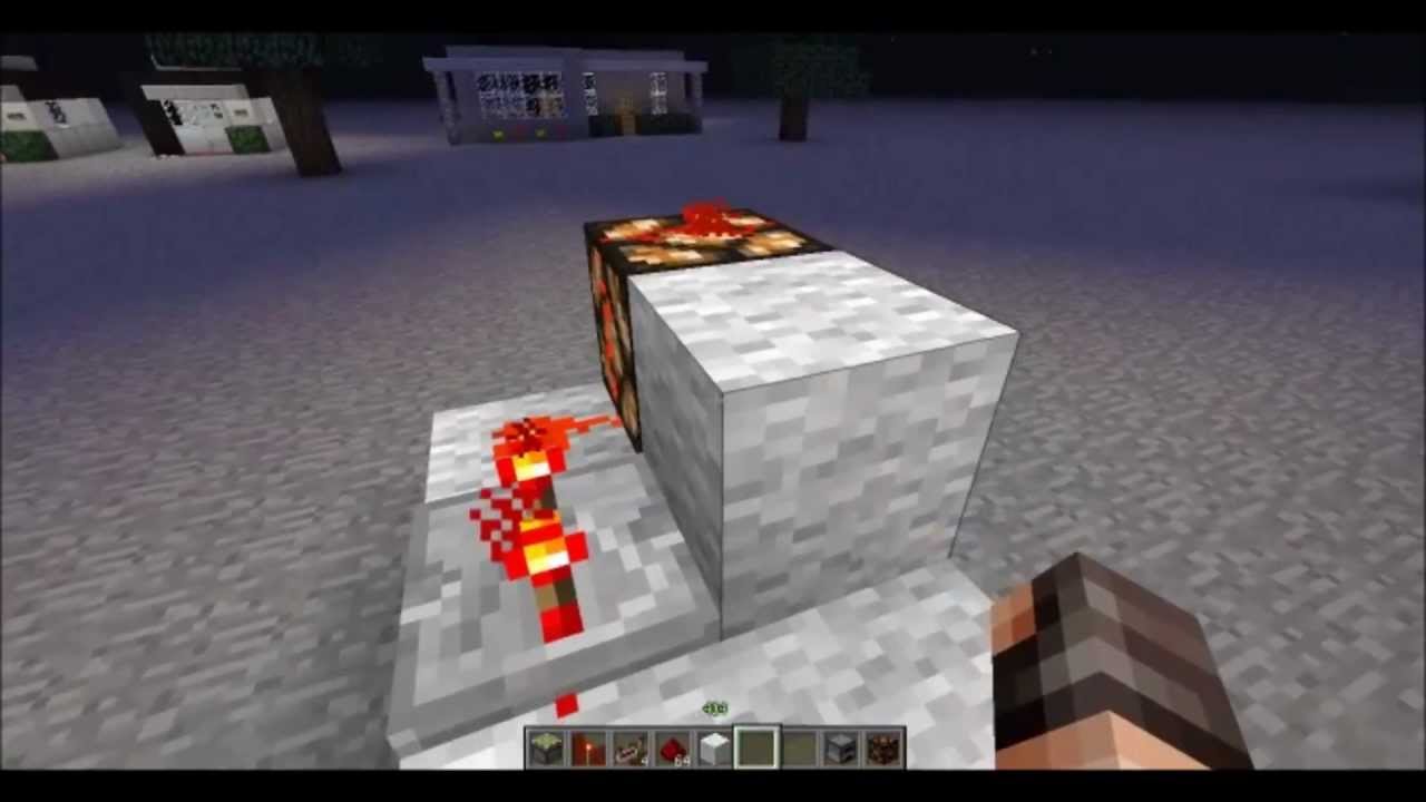 Minecraft -Tuto Bud Switch ''Détecteur a Four'' - YouTube