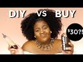 BUY vs DIY?! The TRUTH about NEW Melanin Haircare AFRICAN BLACK SOAP REVIVING SHAMPOO by Naptural85