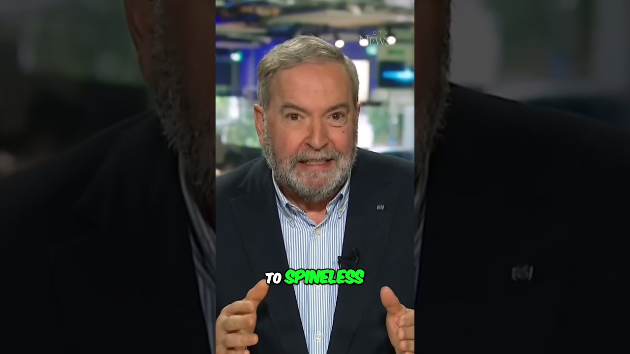 Pierre Kicked Out Of House Commons Tom Mulcair Responds To Greg Fergus Booting Poilievre