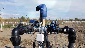 NETAFIM Automate SDI irrigation system in orchards