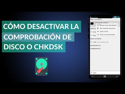 Cómo Desactivar la Comprobación de Disco o CHCDSK al Iniciar Windows