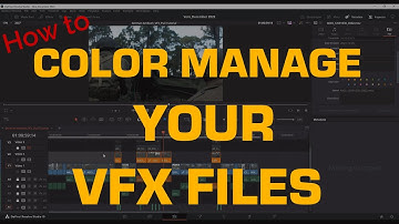 How to Color Manage Your VFX Project - Professional VFX Workflow Pt. 3