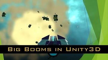 Making Space Ships Go Boom Unity3D