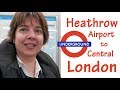 Taking the Underground - Heathrow Airport (Terminal 2) to Central London: Flight FRA-LHR: Part 2