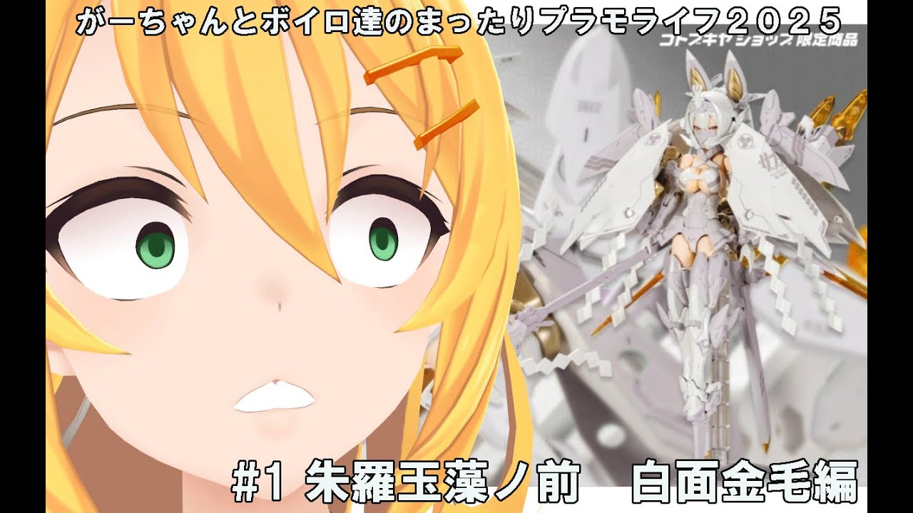 1】ブレないマキちゃんと不審なイケメンとメガミデバイス朱羅玉藻ノ前