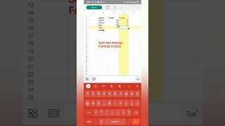 MS Excel important formulas | sum and average formula #apnacollage #apnacollege #msexcel #microsoft