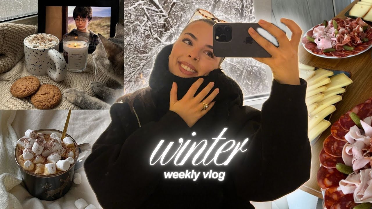 winter weekly vlog ❄️ (taff, coffee shop, raclette, goals 2026...)