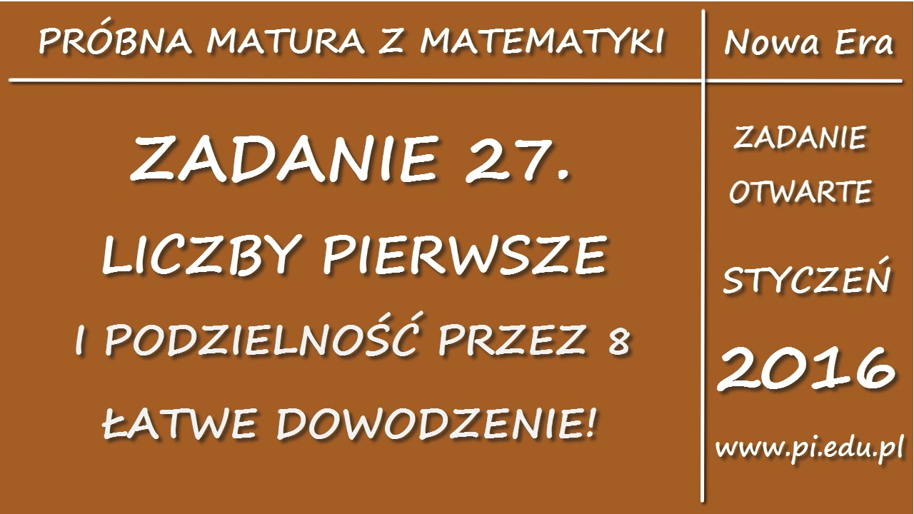 Próbna Matura Z Matematyki Nowa Era 2016