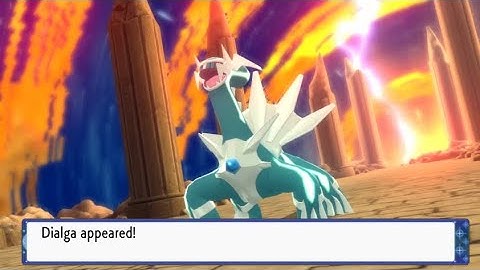 Shiny Dialga in Brilliant Diamond Using The Blink Method