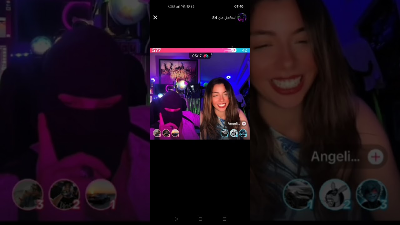 اسماعيل مان 54مع مغربية جميلة دخل هاتفها،  لماذا تتحدثين مع 7شباب؟؟؟