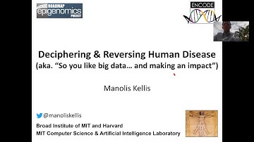 Manolis Kellis MIT CSAIL visit weekend - 3 min madness intro