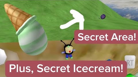 Where to find the secret area in Robot 64! (secret Icecream)