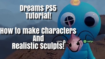 Dreams PS5 Sculpture Tutorial... WOW