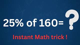 25% of 160 (Twenty five percent of 160)