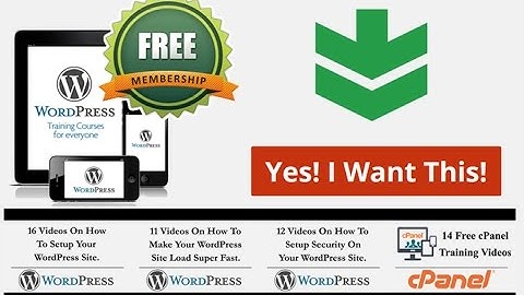 I Need Help With WordPress - 100% FREE WORDPRESS TRAINING