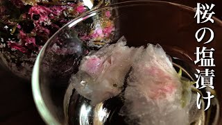 桜の塩漬け の作り方 出来上がりまで約１週間 Youtube