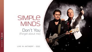 Simple Minds - Don't You (Forget about me) - Live in Antwerp
