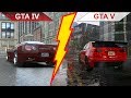 THE BIG GTA IV vs. GTA V COMPARISON with MODS | PC | ULTRA