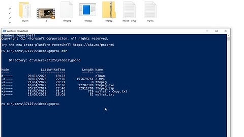 How to List Files and Subfolders using PowerShell