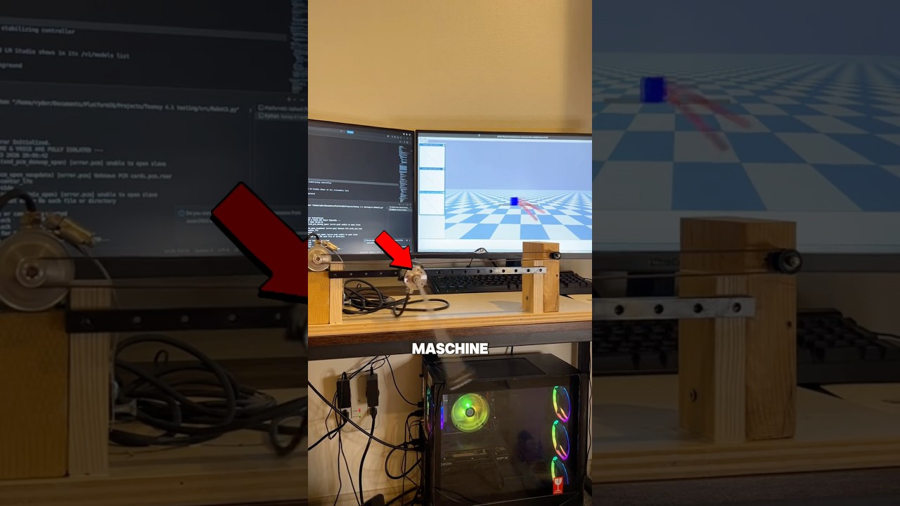 Wie lange dauert es bis die Maschine es gelernt hat? 🤯 #shorts