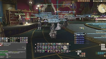 FINAL FANTASY 14 level 80 crafting rotation.