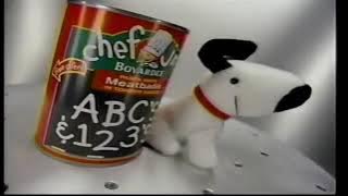 Chef Jr. Boyardee Ad- Bean Bag Buddies (1997)