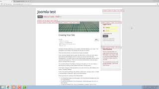 Joomla 3 Modules and module positions tutorial