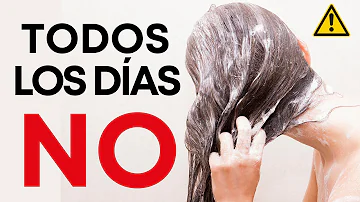 ¿Cuántas veces se lava el pelo a la semana?