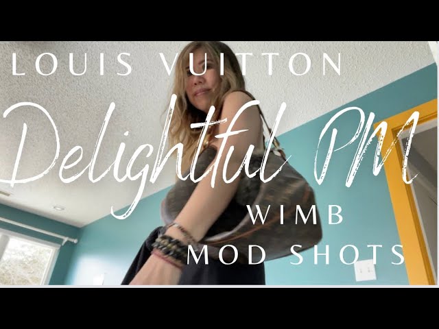 What's in my purse featuring my Louis Vuitton Delightful PM 