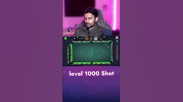 Level 1000 Knuckle Shot 🔥 8 ball pool GamingWithK #8ballpool #gamingwithk #trickshots #viral