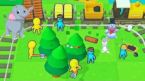 Rail Lands 🔥🪵🚂 (part 6) _ News Gameplay 2022_Walkthrough, iOS Android Game~Nabila Games